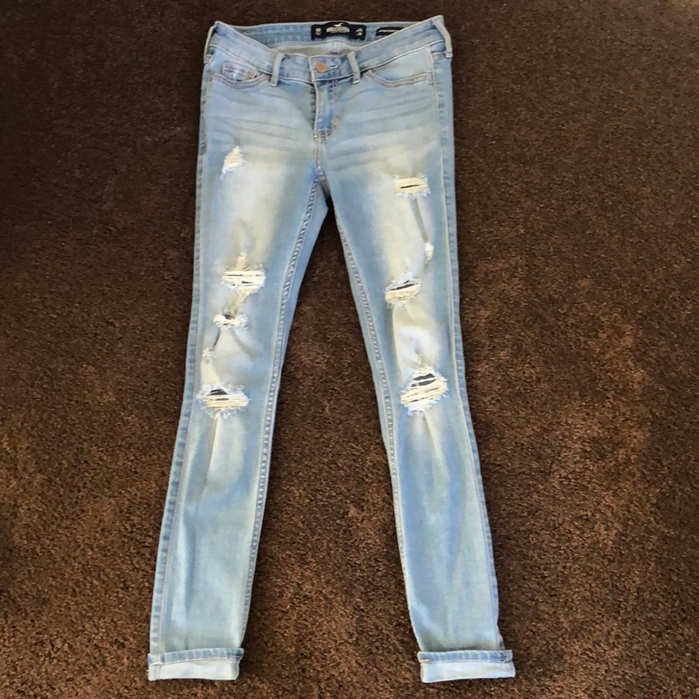 Hollister Jean Super Skinny Crop